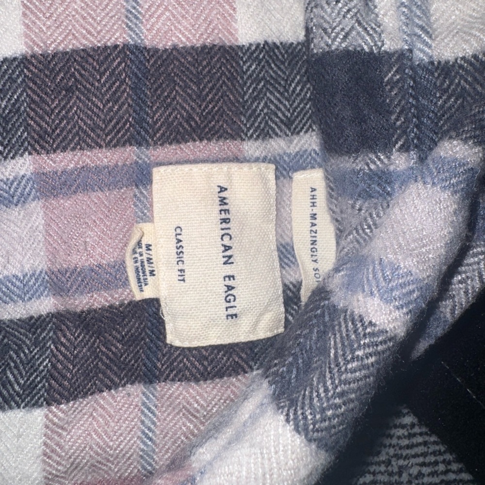 Two Retrofit Plaid Jackets  - Black, White, Pink,and Blue